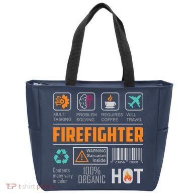 What It Means To Be A Firefighter Tote Bag