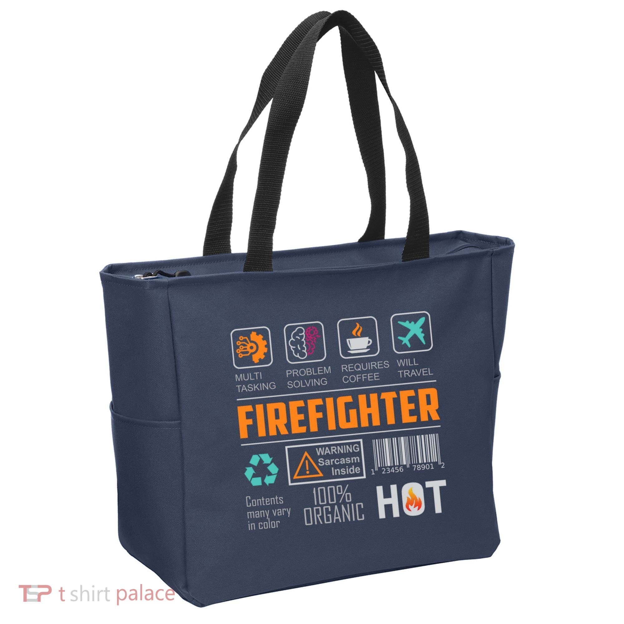 What It Means To Be A Firefighter Tote Bag