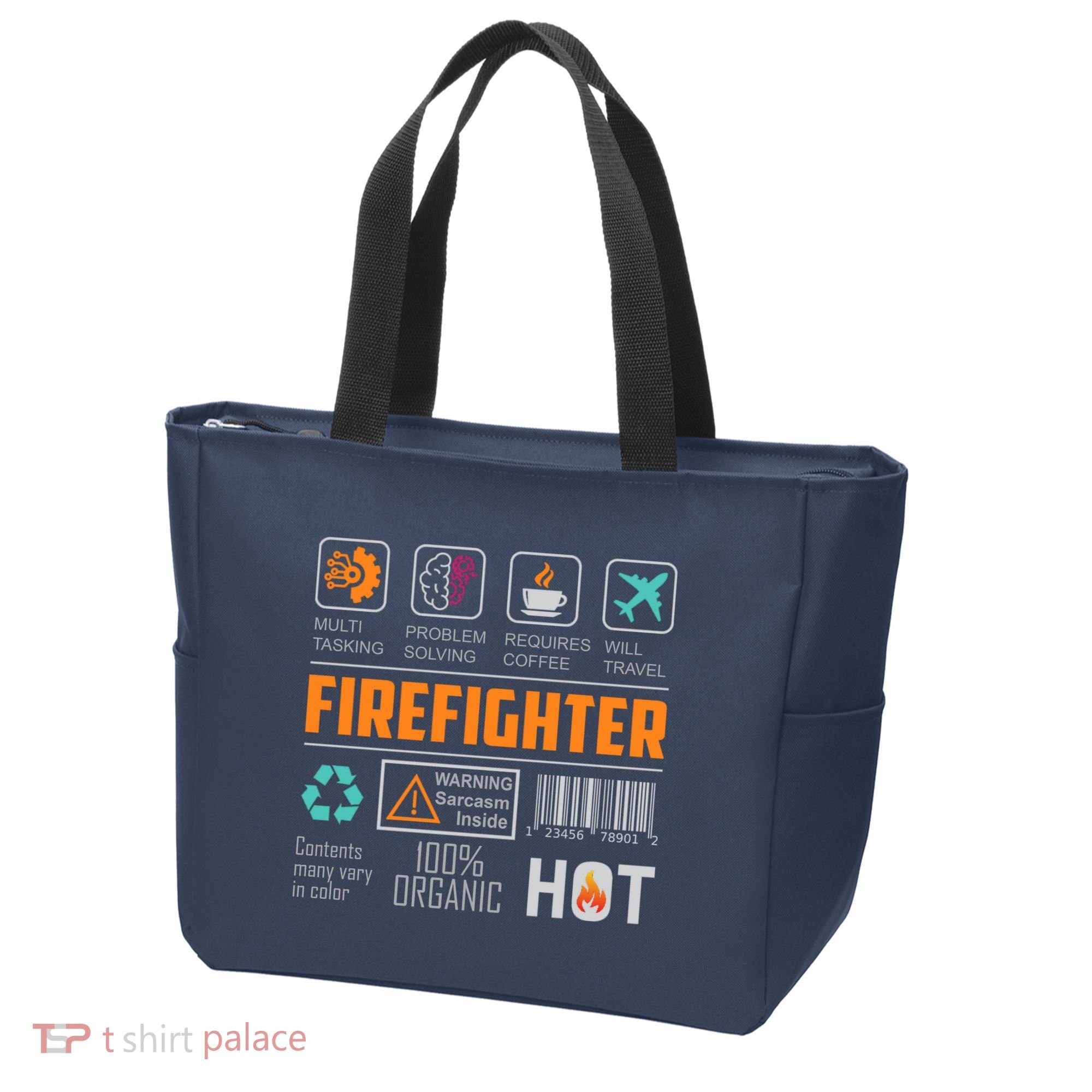 What It Means To Be A Firefighter Tote Bag