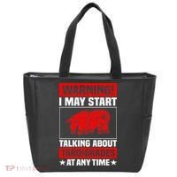 Warning I May Start Talking About Tardigrades Tote Bag thumb 0