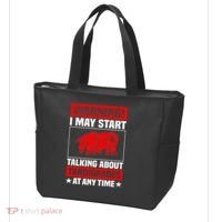 Warning I May Start Talking About Tardigrades Tote Bag thumb 3