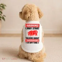 Warning I May Start Talking About Tardigrades Doggie Tank thumb 2
