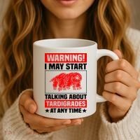 Warning I May Start Talking About Tardigrades Coffee Mug thumb 3