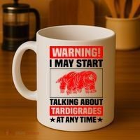 Warning I May Start Talking About Tardigrades Coffee Mug thumb 4