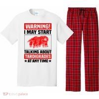 Warning I May Start Talking About Tardigrades Pajama Set thumb 0