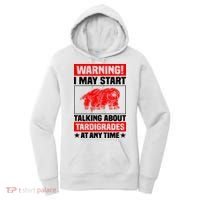 Warning I May Start Talking About Tardigrades Women's Hoodie thumb 0