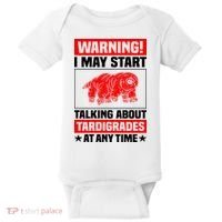 Warning I May Start Talking About Tardigrades Baby Bodysuit thumb 0