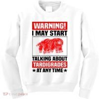Warning I May Start Talking About Tardigrades Kids Sweatshirt thumb 0