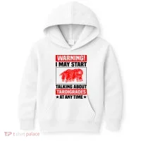 Warning I May Start Talking About Tardigrades Kids Hoodie thumb 0