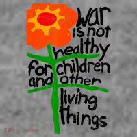 War Is Not Healthy For Children And Other Living Things Women's Hoodie thumb 2