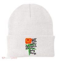 War Is Not Healthy For Children And Other Living Things Beanie thumb 0