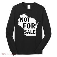 Wisconsin Is Not For Sale Long Sleeve Shirt thumb 0