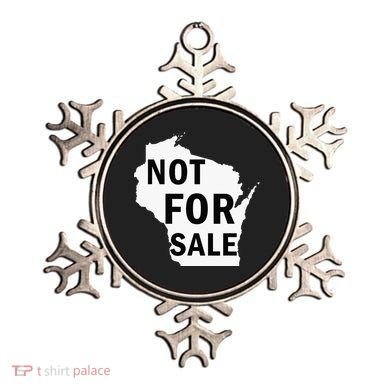 Wisconsin Is Not For Sale Ornament