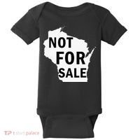 Wisconsin Is Not For Sale Baby Bodysuit thumb 0