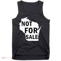 Wisconsin Is Not For Sale Tank Top thumb 0