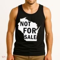 Wisconsin Is Not For Sale Tank Top thumb 3
