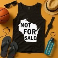 Wisconsin Is Not For Sale Tank Top thumb 4