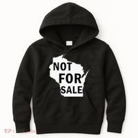 Wisconsin Is Not For Sale Kids Hoodie thumb 0