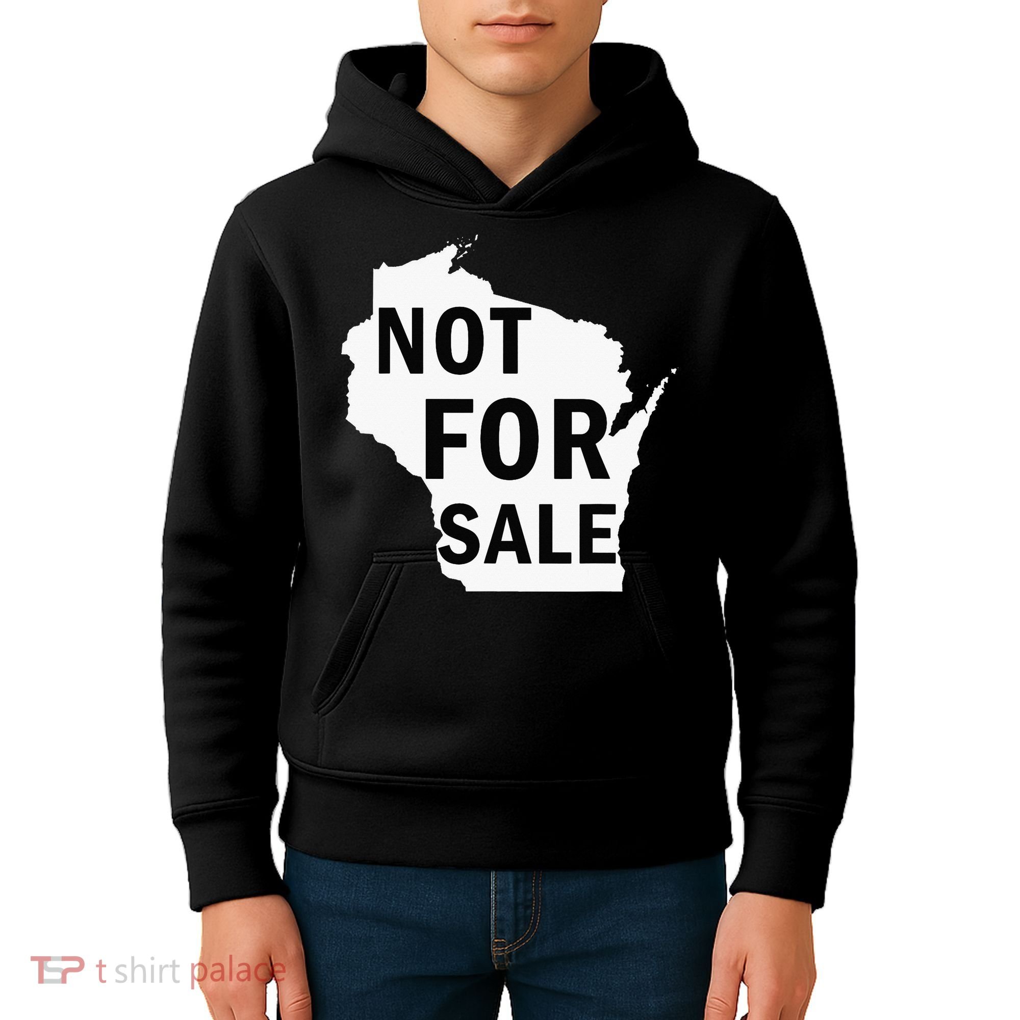 Wisconsin Is Not For Sale Kids Hoodie