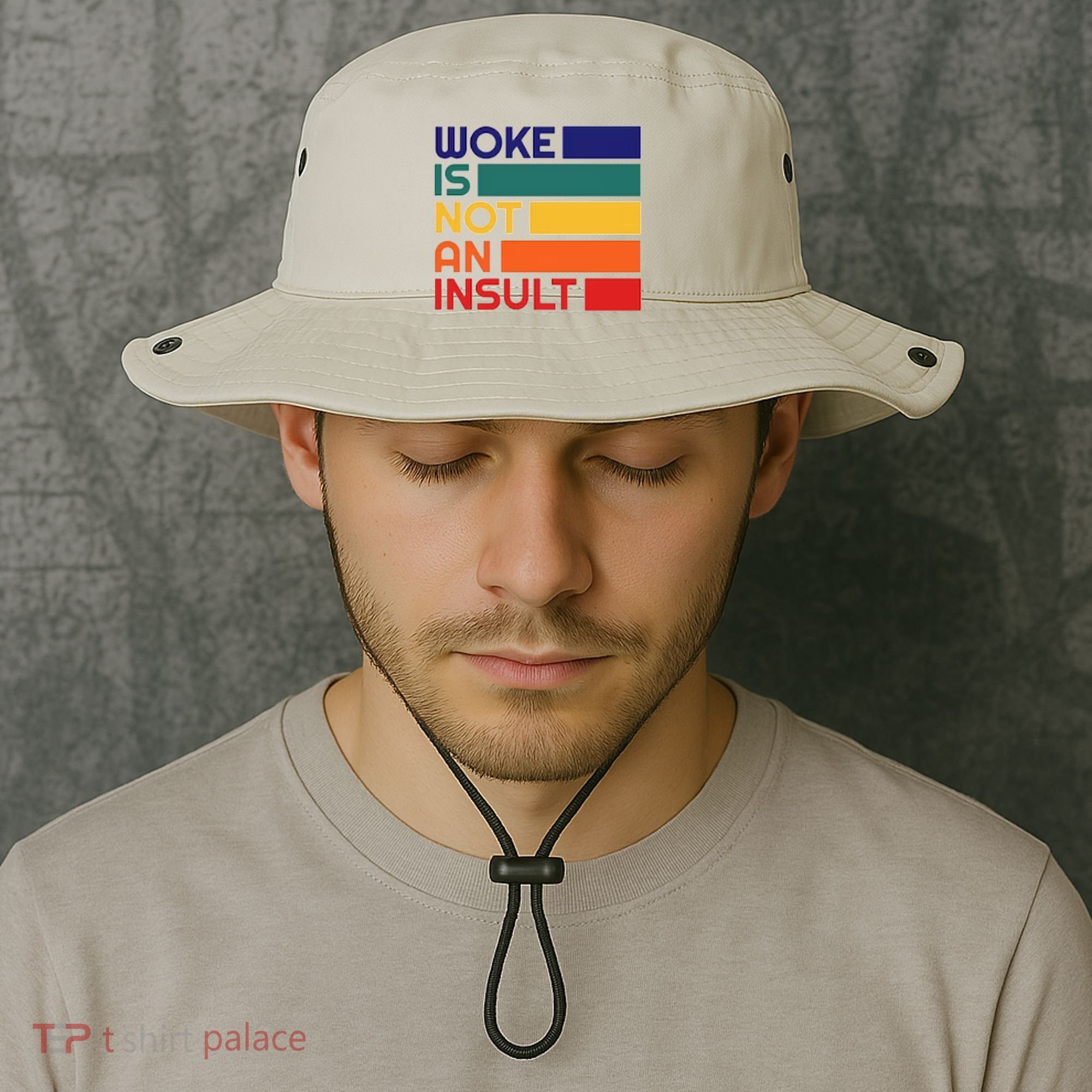 Woke Is Not An Insult Bucket Hat