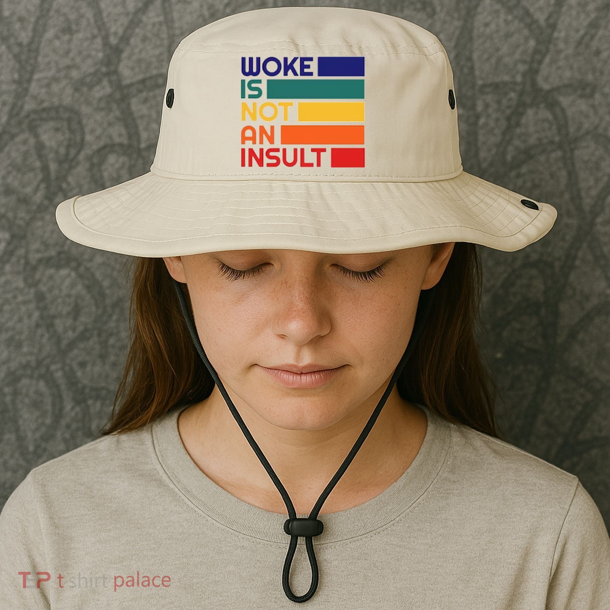 Woke Is Not An Insult Bucket Hat