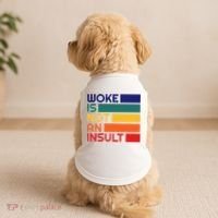 Woke Is Not An Insult Doggie Tank thumb 2