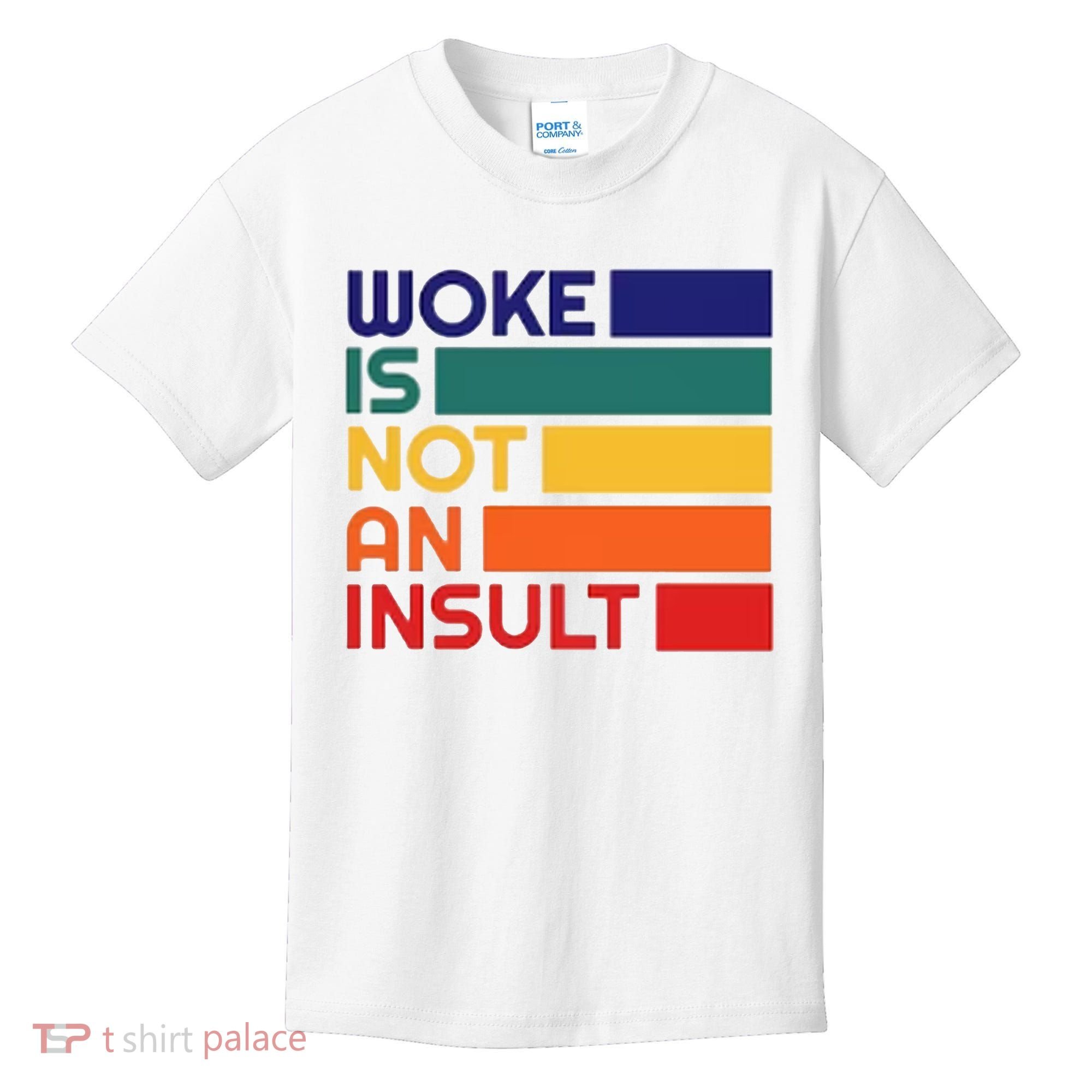 Woke Is Not An Insult Kids T-Shirt