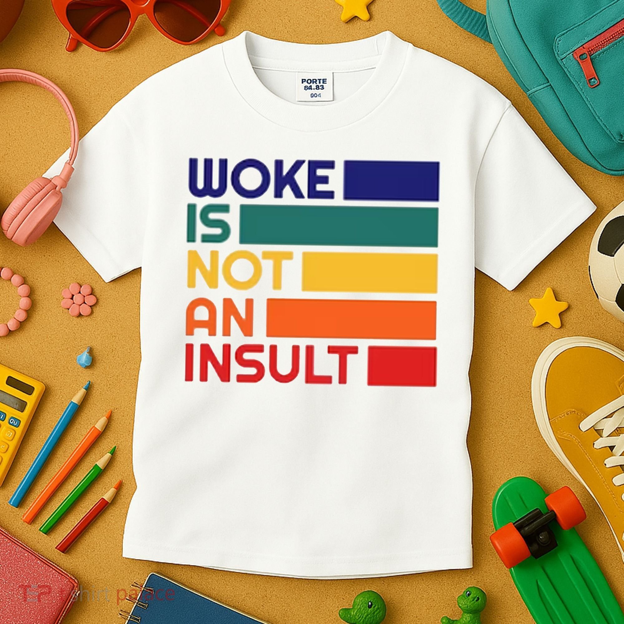 Woke Is Not An Insult Kids T-Shirt