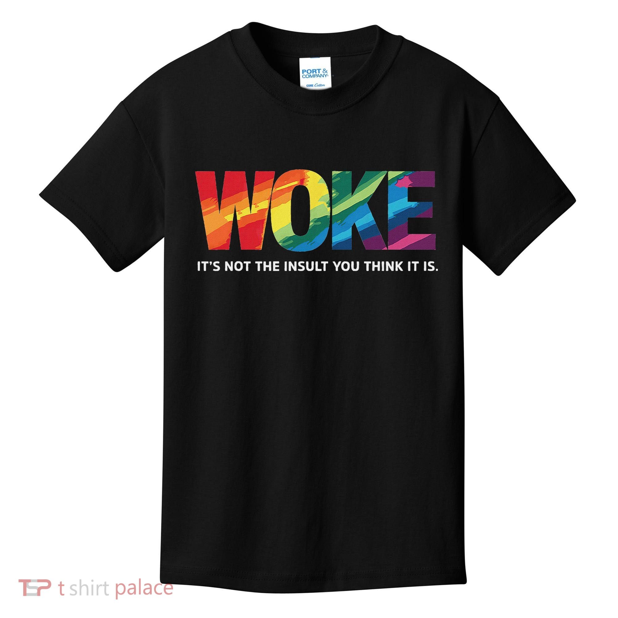 Woke ItS Not The Insult You Think It Is Kids T-Shirt