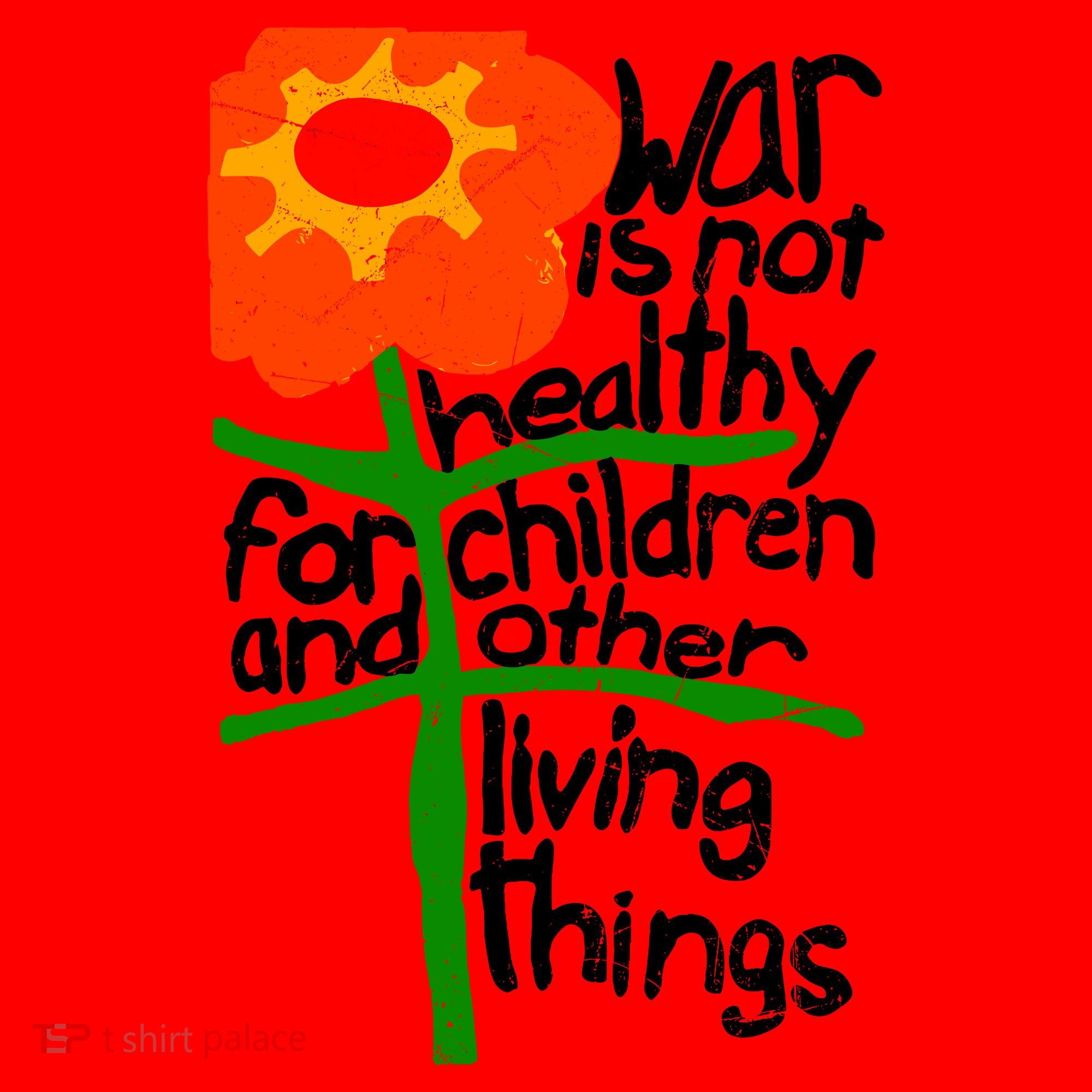 War Is Not Healthy For Children And Other Living Things Santa Hat
