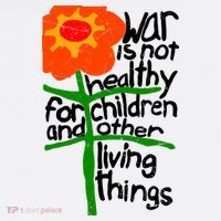 War Is Not Healthy For Children And Other Living Things Women's Hoodie thumb 2