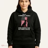 When I Needed A Hand I Found A Paw In My Darkest Hour Hoodie thumb 5