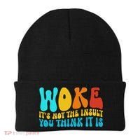 Woke It’s Not The Insult You Think It Is Beanie thumb 0