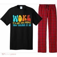Woke It’s Not The Insult You Think It Is Pajama Set thumb 0