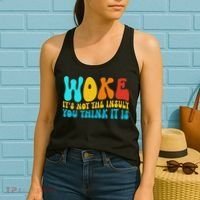 Woke It’s Not The Insult You Think It Is Women's Tank Top thumb 2