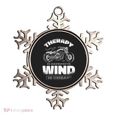 Wind Is Cheap Therapy Is Expensive Motorcycle Ornament