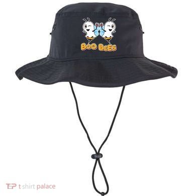Wine Boo Bees Funny Ghost Bucket Hat