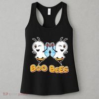 Wine Boo Bees Funny Ghost Women's Tank Top thumb 3