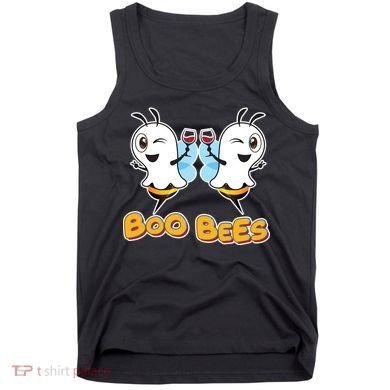 Wine Boo Bees Funny Ghost Tank Top