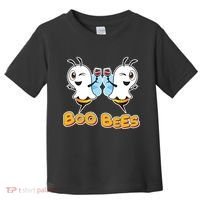 Wine Boo Bees Funny Ghost Toddler T-Shirt thumb 0