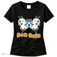 Wine Boo Bees Funny Ghost Women's T-Shirt thumb 0