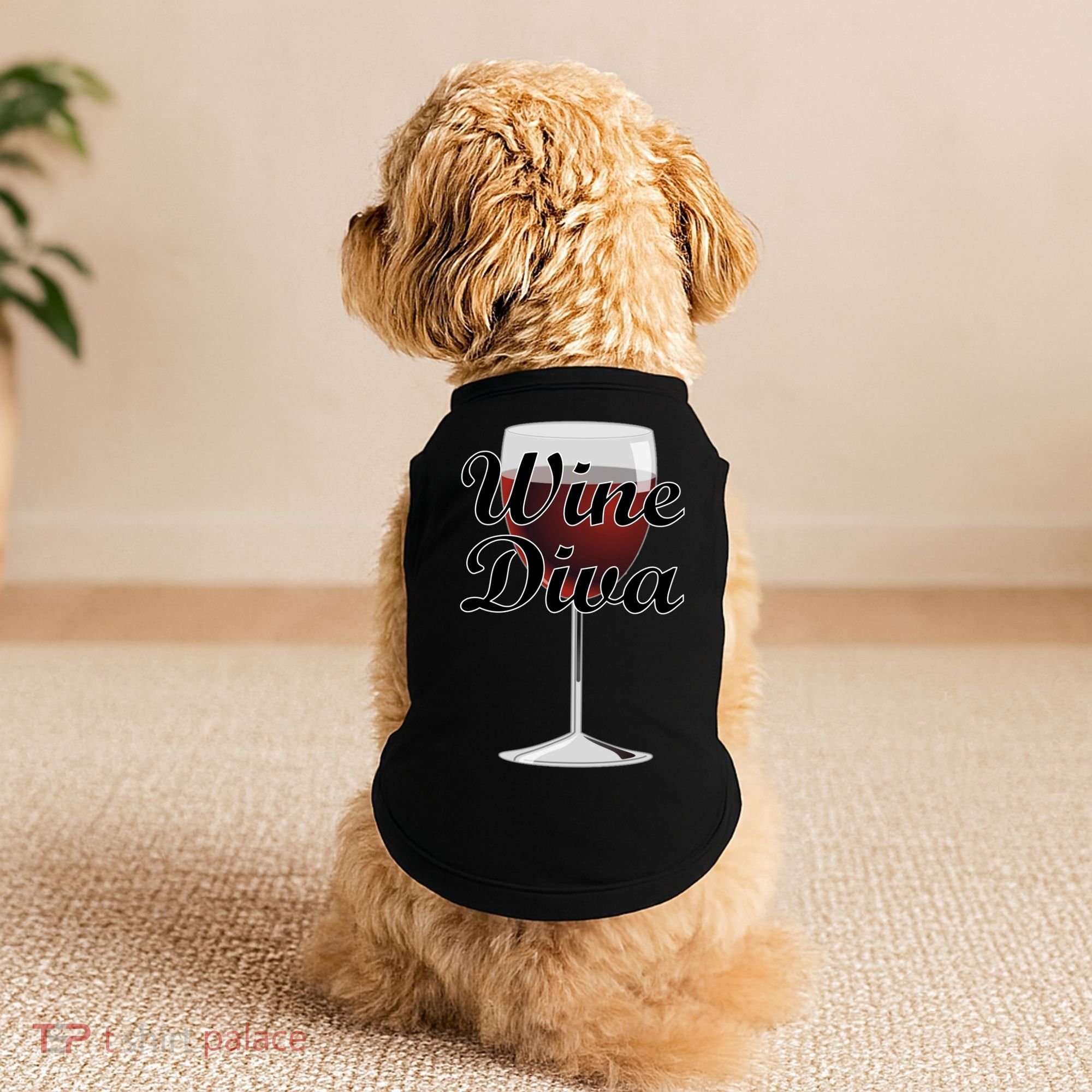 Wine Diva Doggie Tank