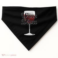 Wine Diva USA-Made Doggie Bandana thumb 0
