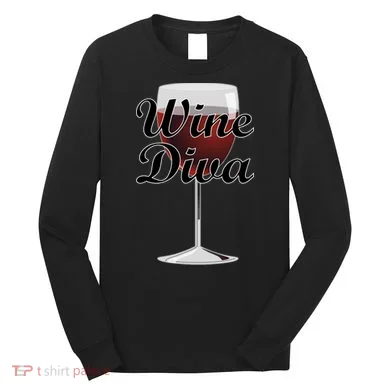 Wine Diva Long Sleeve Shirt