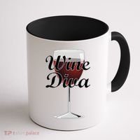 Wine Diva Coffee Mug thumb 1