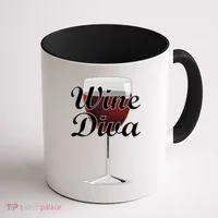 Wine Diva Coffee Mug thumb 1