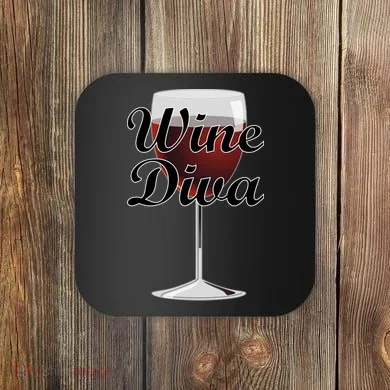 Wine Diva Coaster