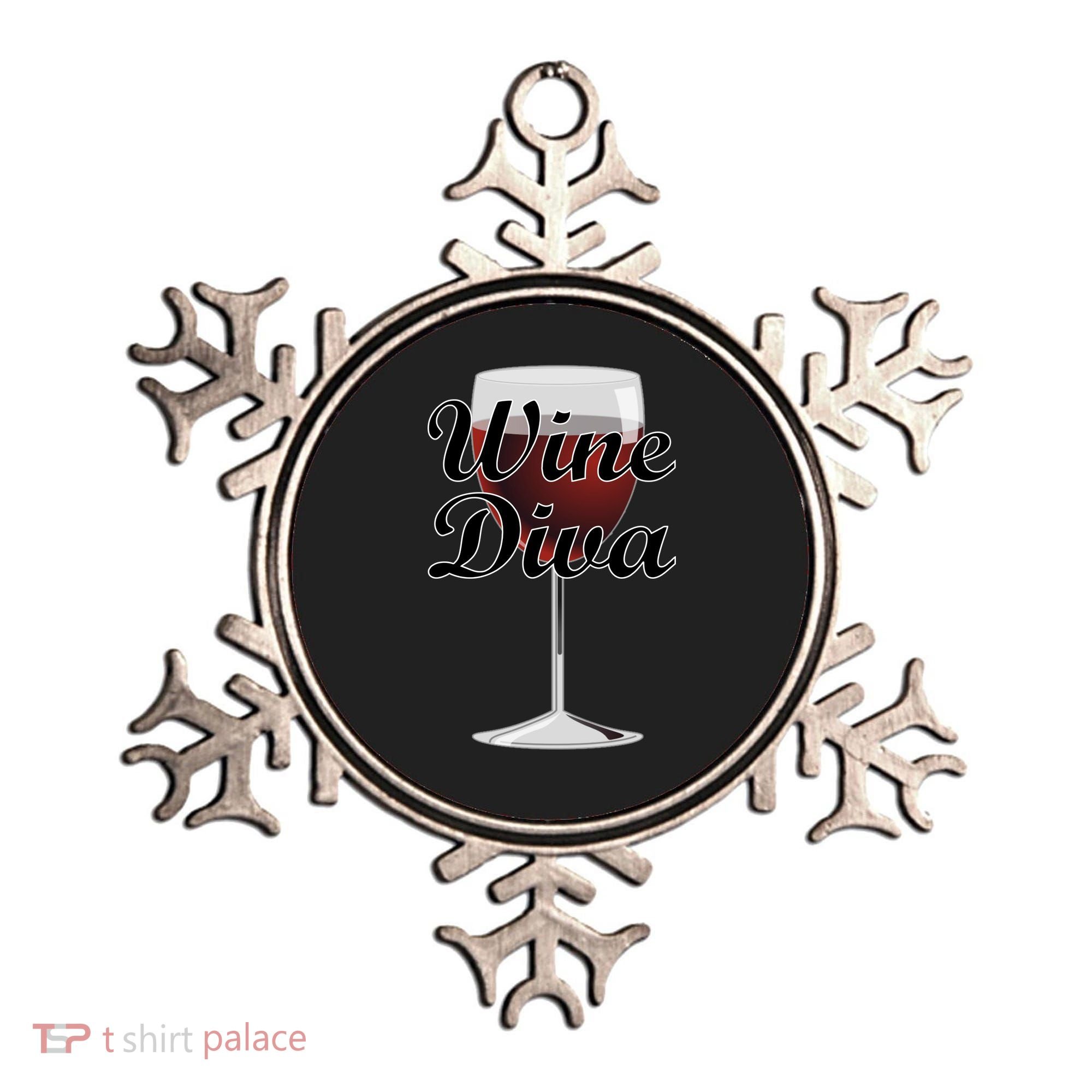 Wine Diva Ornament