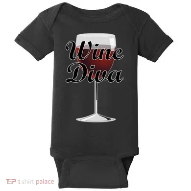 Wine Diva Baby Bodysuit
