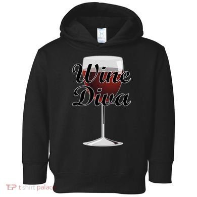 Wine Diva Toddler Hoodie